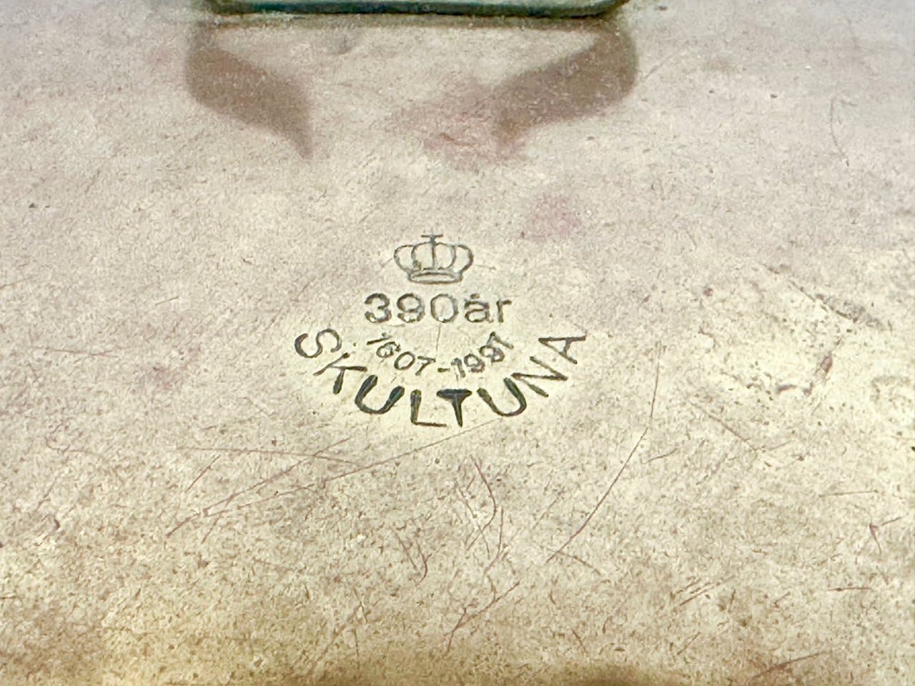 Zestaw trzech pojemników Pulp, mosiądz złoty, Skultuna, Szwecja, lata 80. - 151659