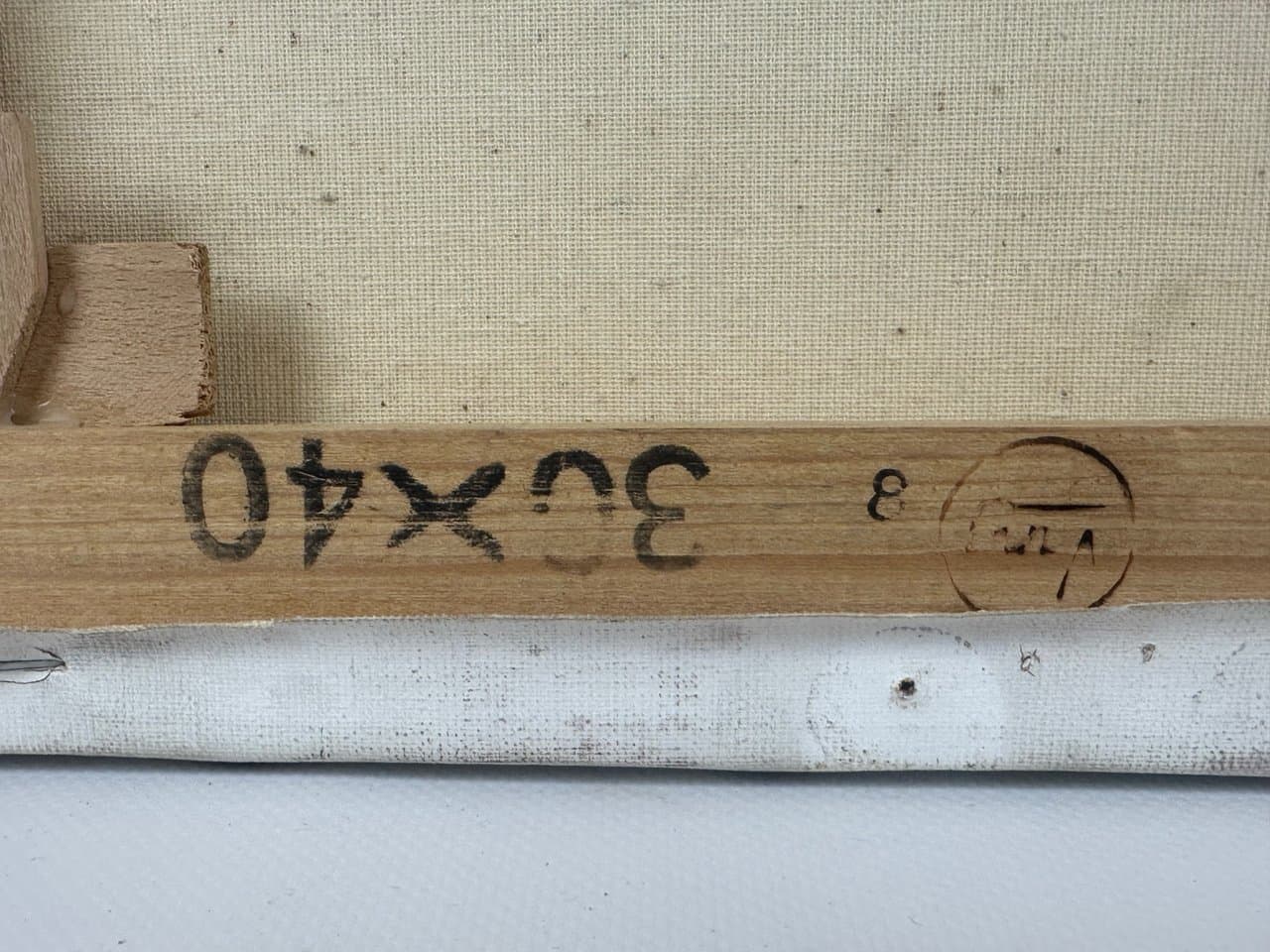 Obraz Houses, multikolor, olej na płótnie, aut. A. Hohage, Niemcy, lata 90. - 151672