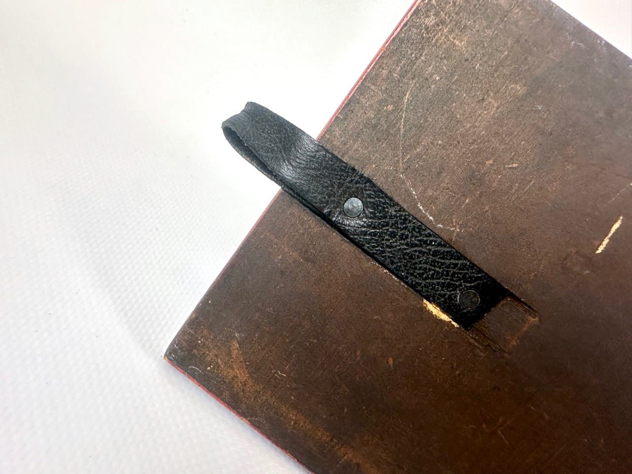 Deska maglownicza dekoracyjna, brązowy, drewno, Dania, lata 50. - 151681