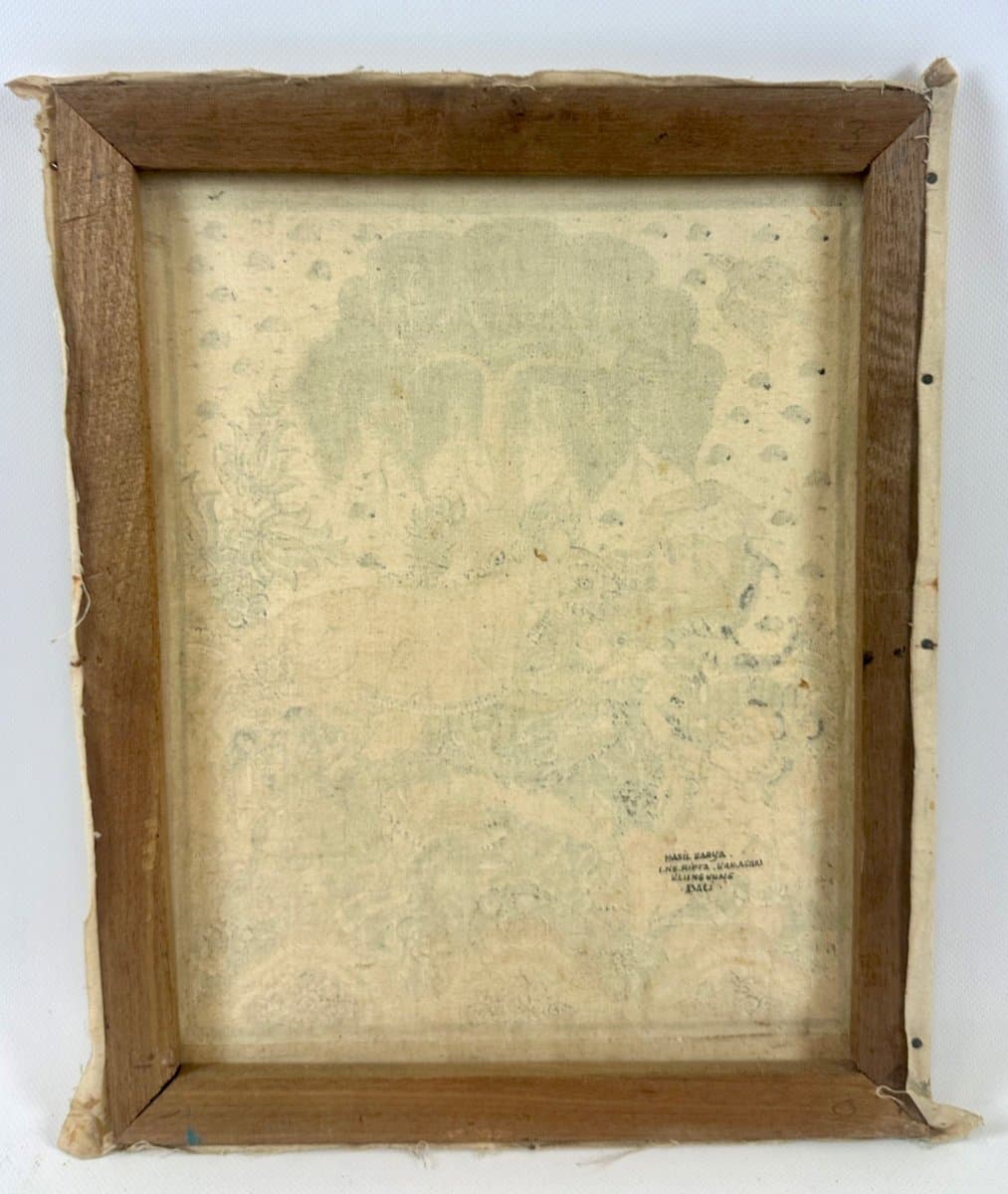 Obraz Kamasan, multikolor, Indonezja, lata 60. - 151787