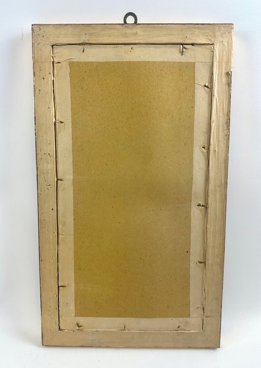 Chromolithograph Saint Aloysius, golden, Austria, early 20th c. - 151932