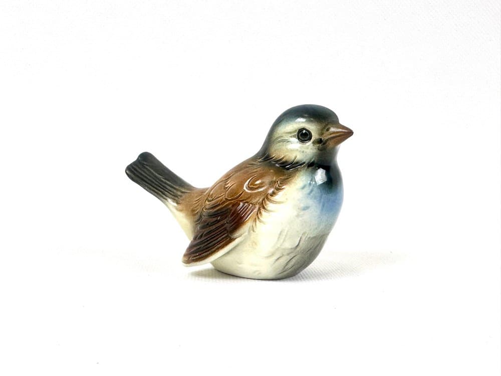 Figurka wróbla CV73, multikolor, porcelana, Goebel, Niemcy, lata 70. - 151965