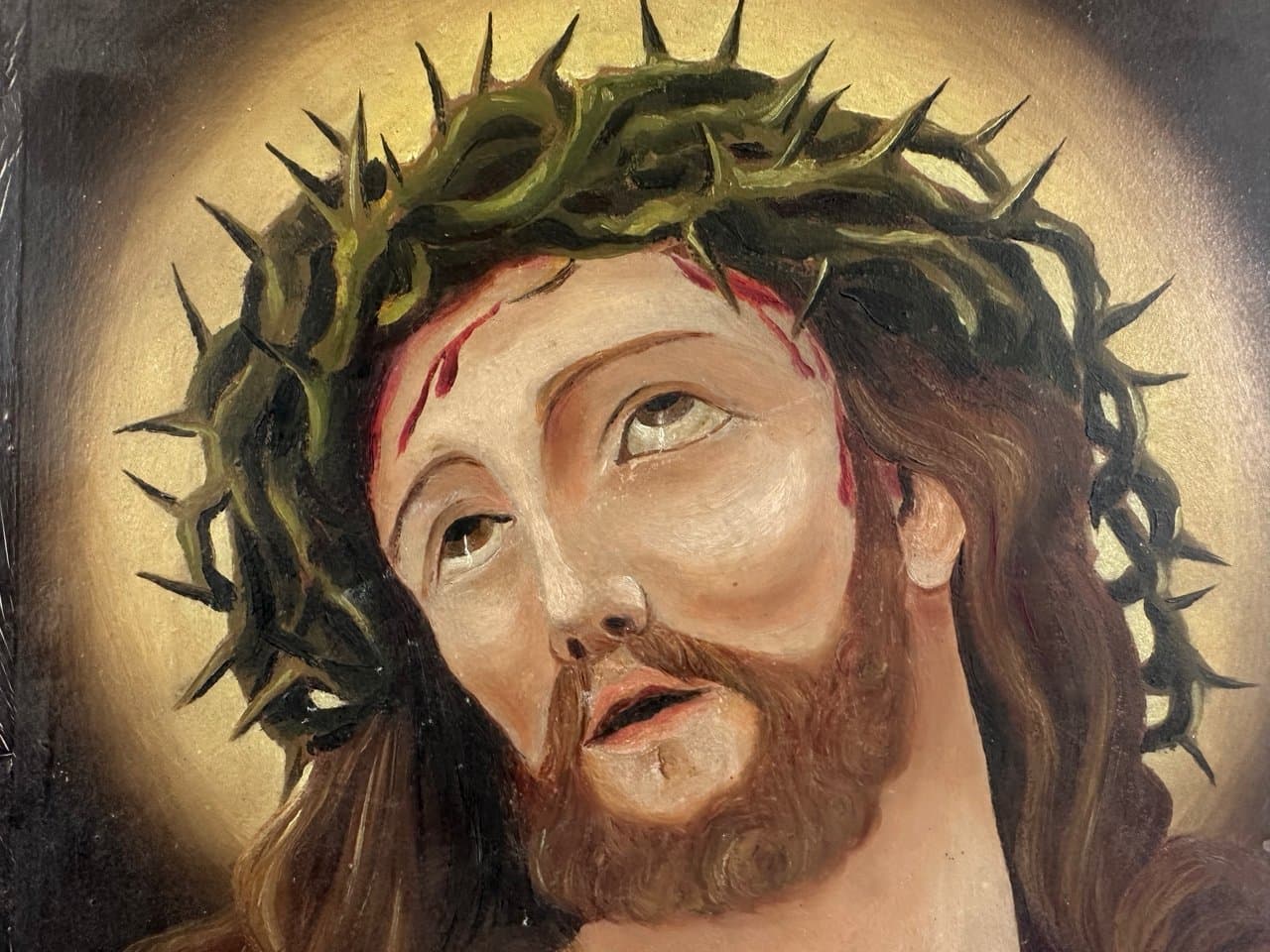 Obraz religijny, multikolor, XIX w. - 151987