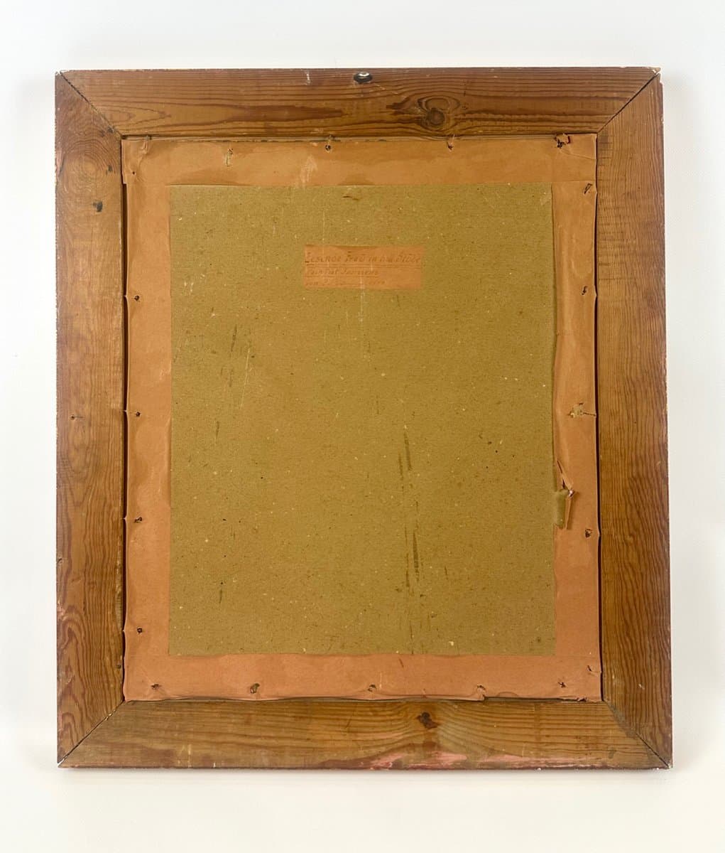 Obraz Czytająca kobieta, multikolor, olej na płótnie, aut. J. Baüm, Niemcy, lata 40. - 152054