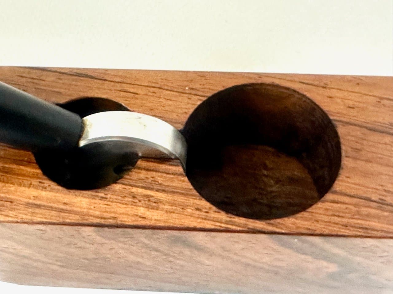 Nutcracker, dark brown rosewood, steel, Denmark, 1970s. - 152065