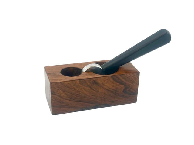 Nutcracker, dark brown rosewood, steel, Denmark, 1970s. - DIMENSION