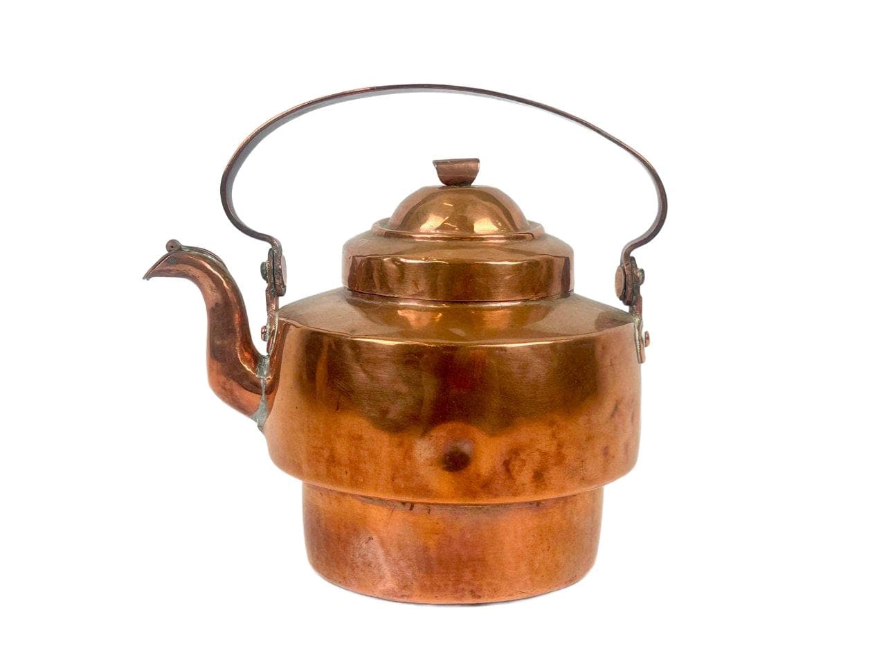 Czajnik, miedziany złoty, Szwecja, XIX w. - 148505