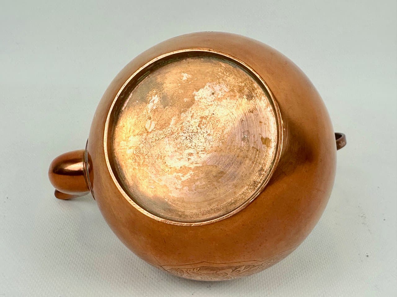 Czajnik, miedziany, mosiądz, XIX w. - 152137