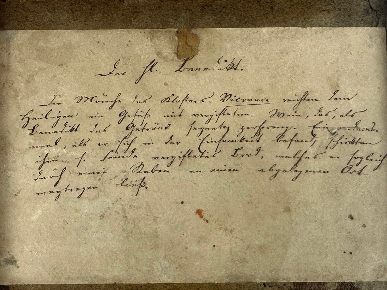 Obraz St. Benedict z krukiem, multikolor, olej na płótnie, Włochy, XVII w. - 152146