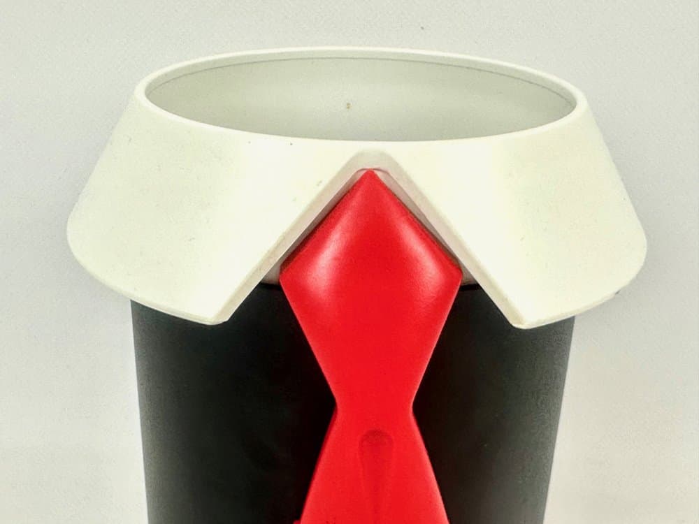 Wine cooler, black plastic, by K. Lagerfeld, Berendsohn, Germany, 1970s. - 152179