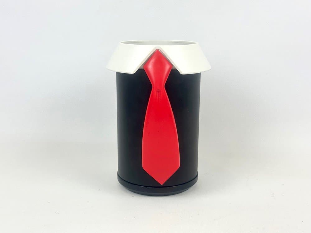 Wine cooler, black plastic, by K. Lagerfeld, Berendsohn, Germany, 1970s. - 152172