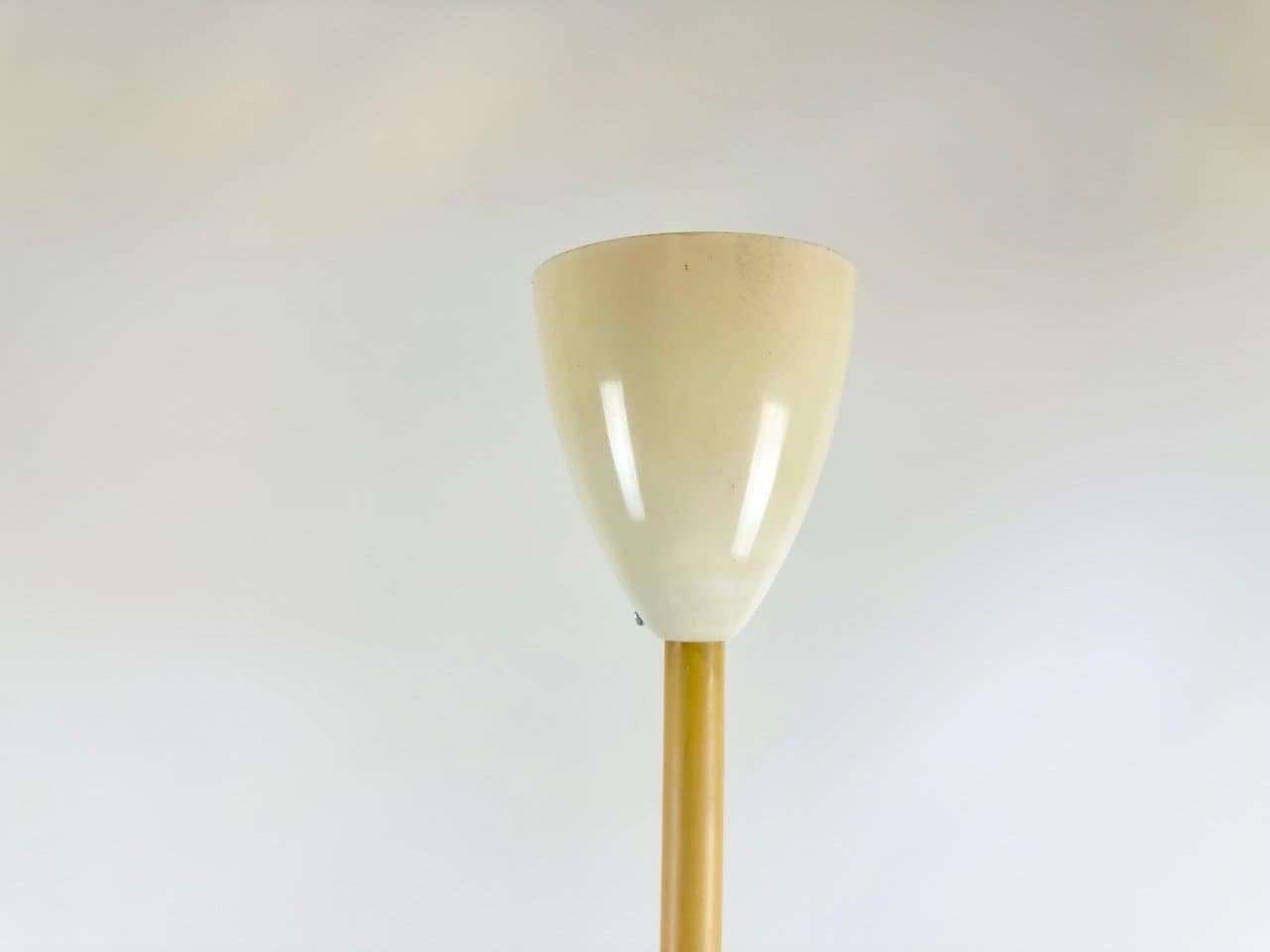 Lampa wisząca, ivory, szkło, Czechy, lata 60. - 152574