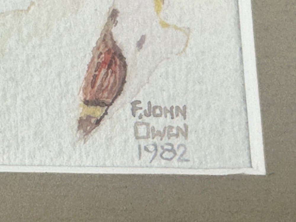 Watercolour Shutters, multicolor, by F. John Owen, United Kingdom, 1980s. - 152620