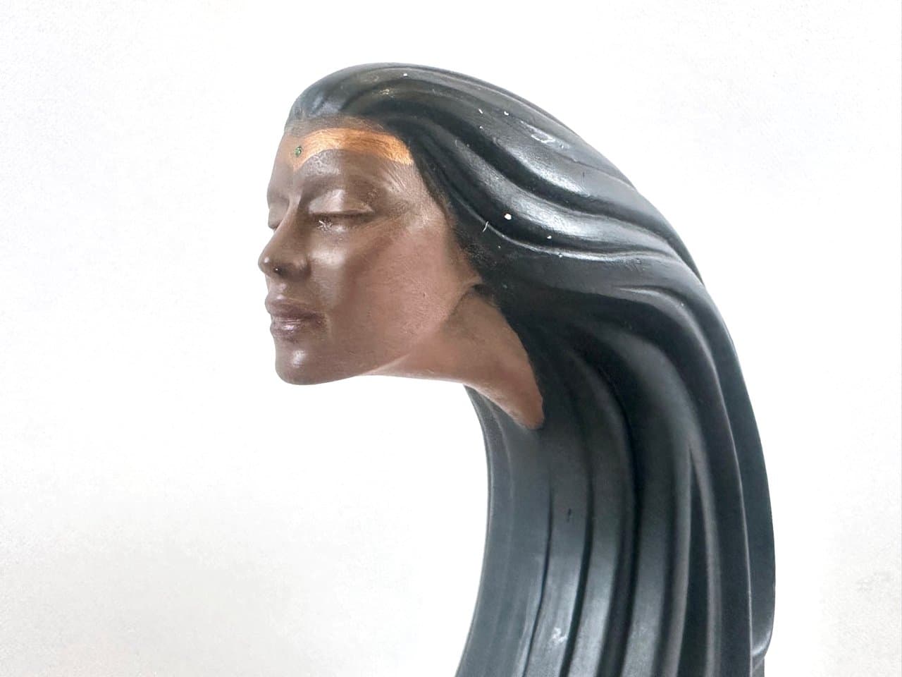 Figurka Woman of the Wind, multikolor, ceramika, USA, lata 80. - 152673