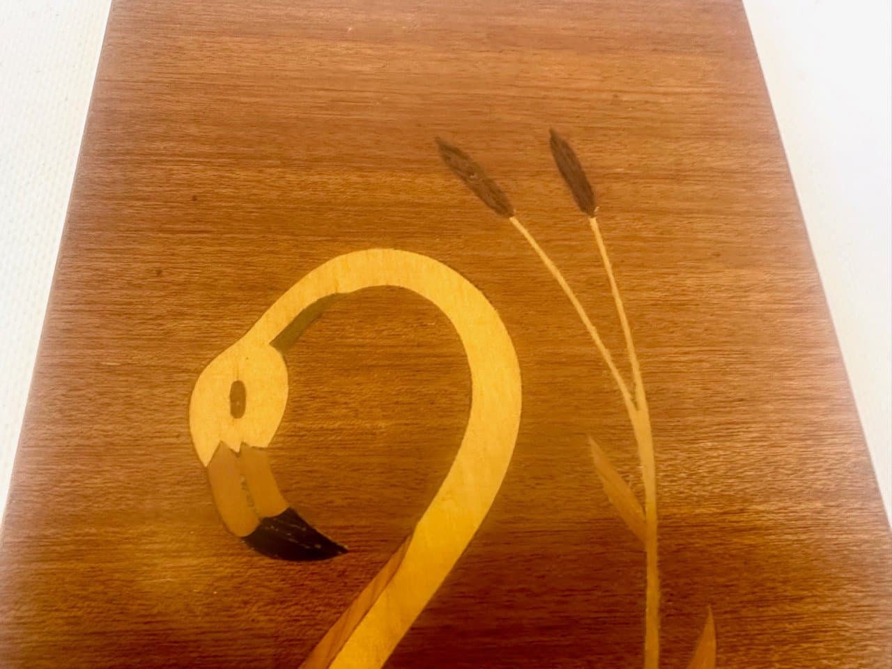 Płaskorzeźba ścienna Flaming, brązowy, drewno, Niemcy, lata 60. - 152801