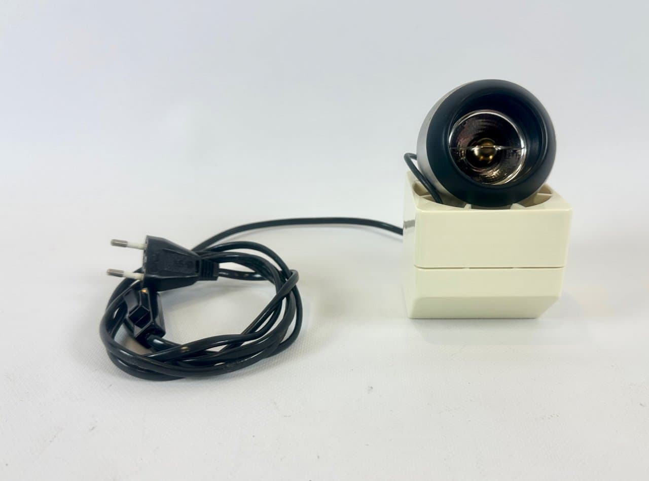 Desk lamp Minispot 41601, ivory, metal, plastic, Osram, Germany, 1980s. - 152828