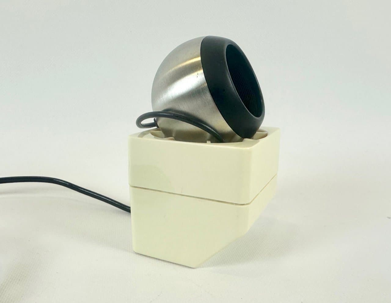 Desk lamp Minispot 41601, ivory, metal, plastic, Osram, Germany, 1980s. - 152827
