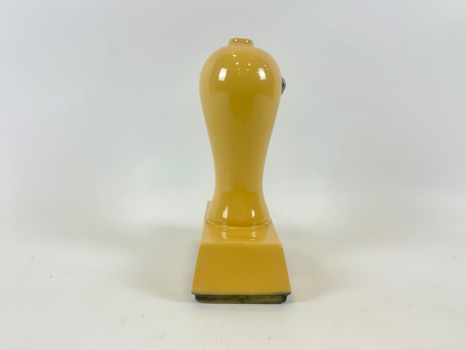 Butelka na likier, żółty, ceramika, Niemcy, lata 80. - 152871