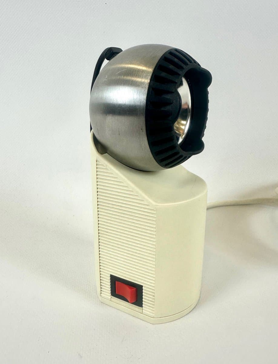 Lampa biurkowa Minispot 41401 Eyeball, kość słoniowa, metal, plastik, Niemcy, lata 80. - 152876