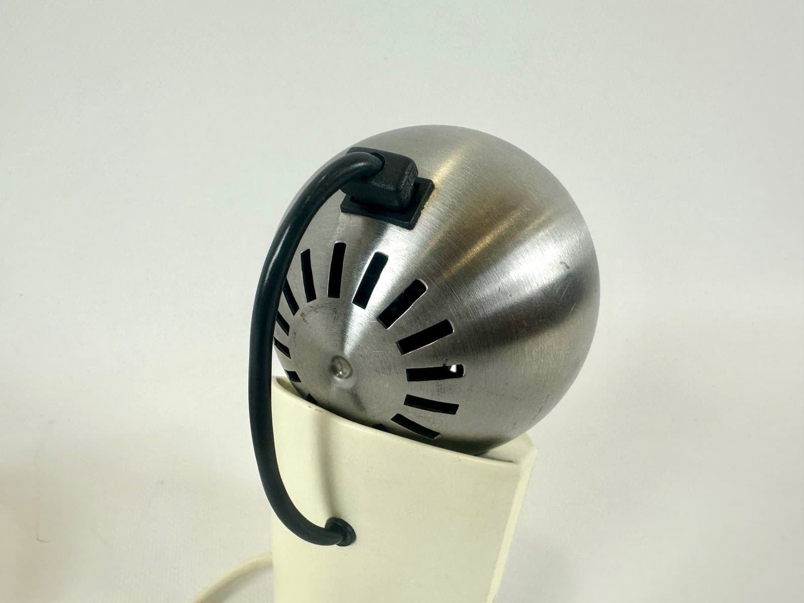 Lampa biurkowa Minispot 41401 Eyeball, kość słoniowa, metal, plastik, Niemcy, lata 80. - 152874