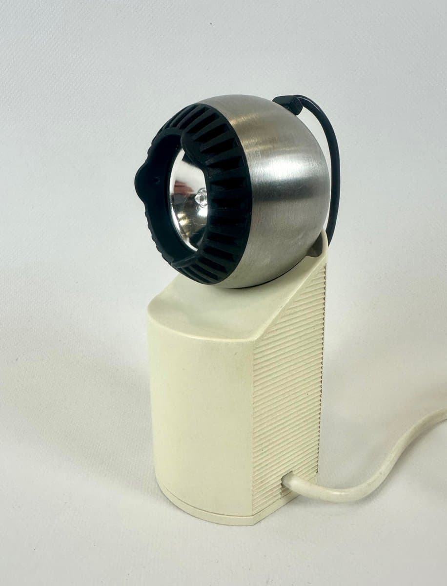 Lampa biurkowa Minispot 41401 Eyeball, kość słoniowa, metal, plastik, Niemcy, lata 80. - 152877