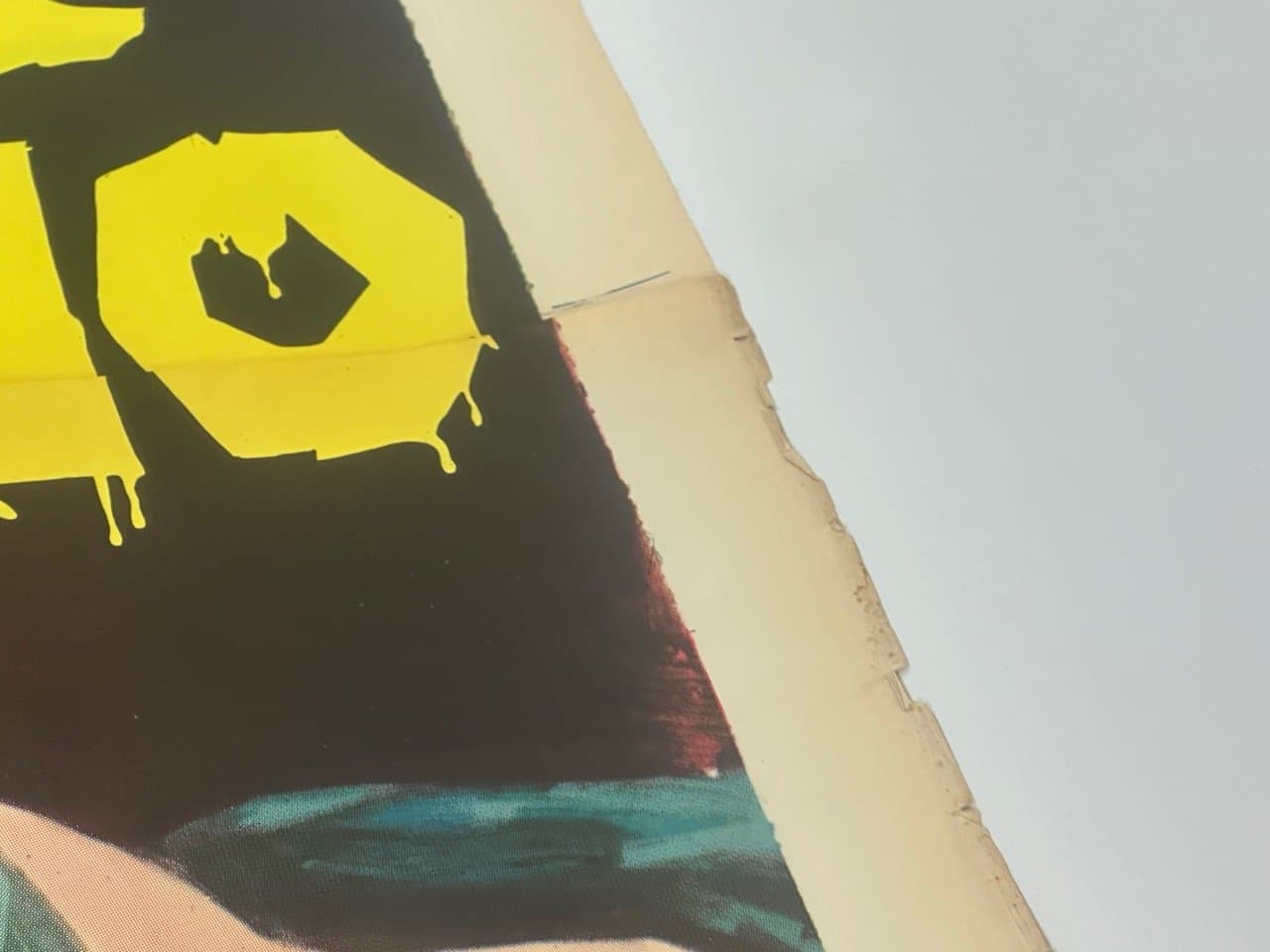 Movie poster, The Strangler 196x140 cm, multicolor paper, Italy, 1960s. - 152970