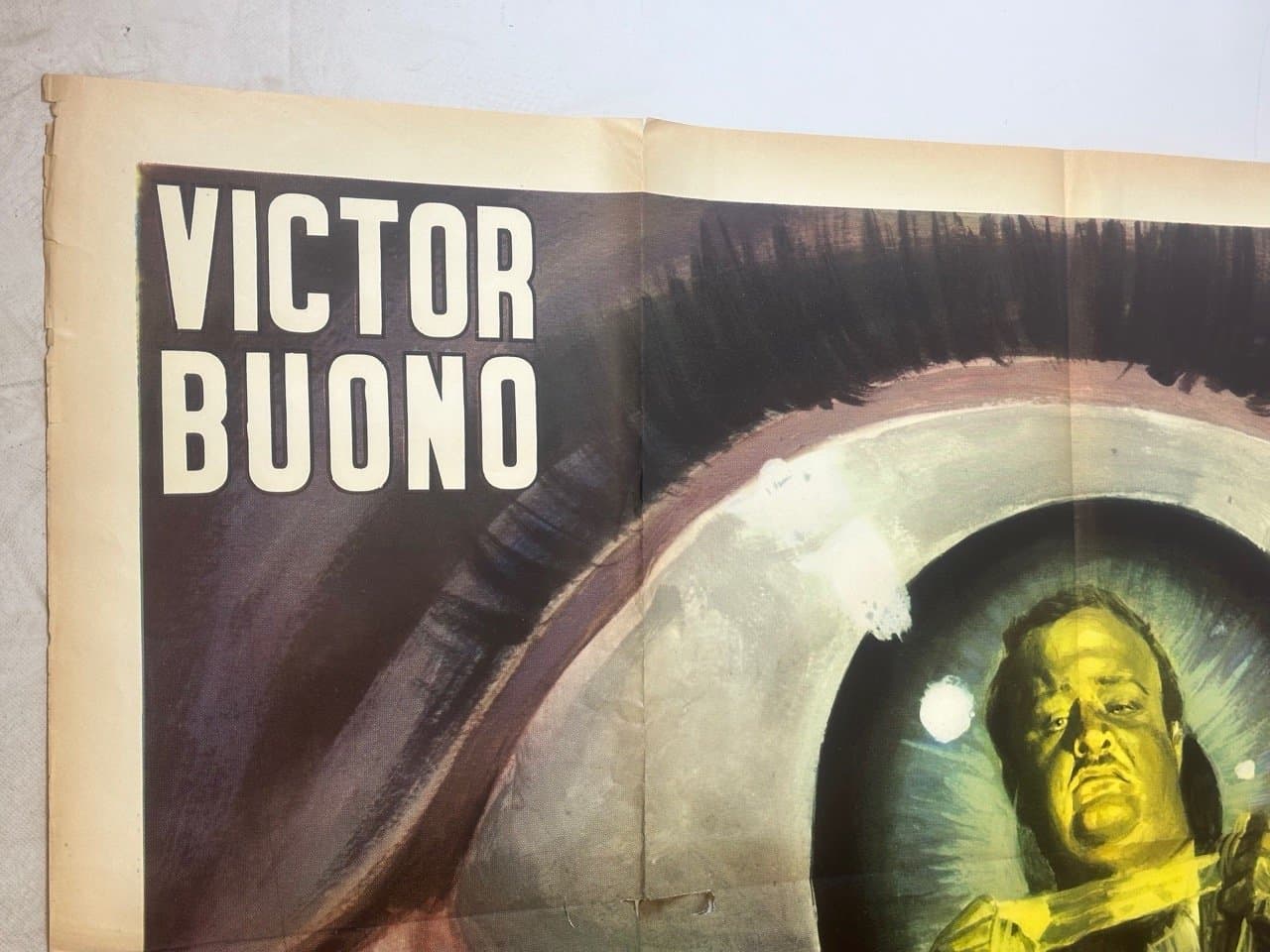 Movie poster, The Strangler 196x140 cm, multicolor paper, Italy, 1960s. - 152968