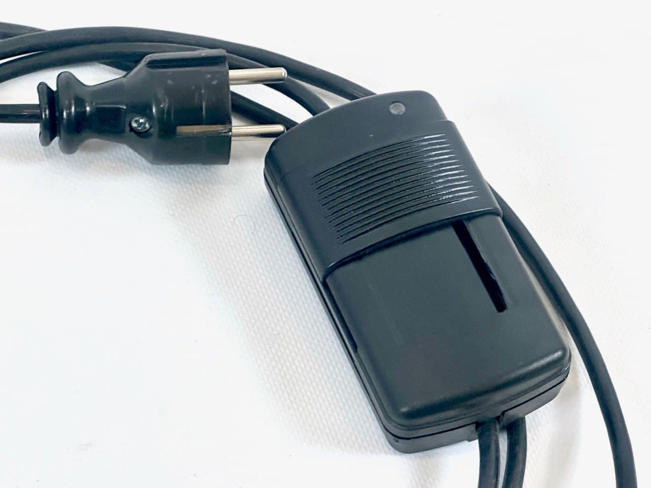 Lampa podłogowa, Murano, czarny, mosiądz, szkło, Włochy, lata 80. - 153011