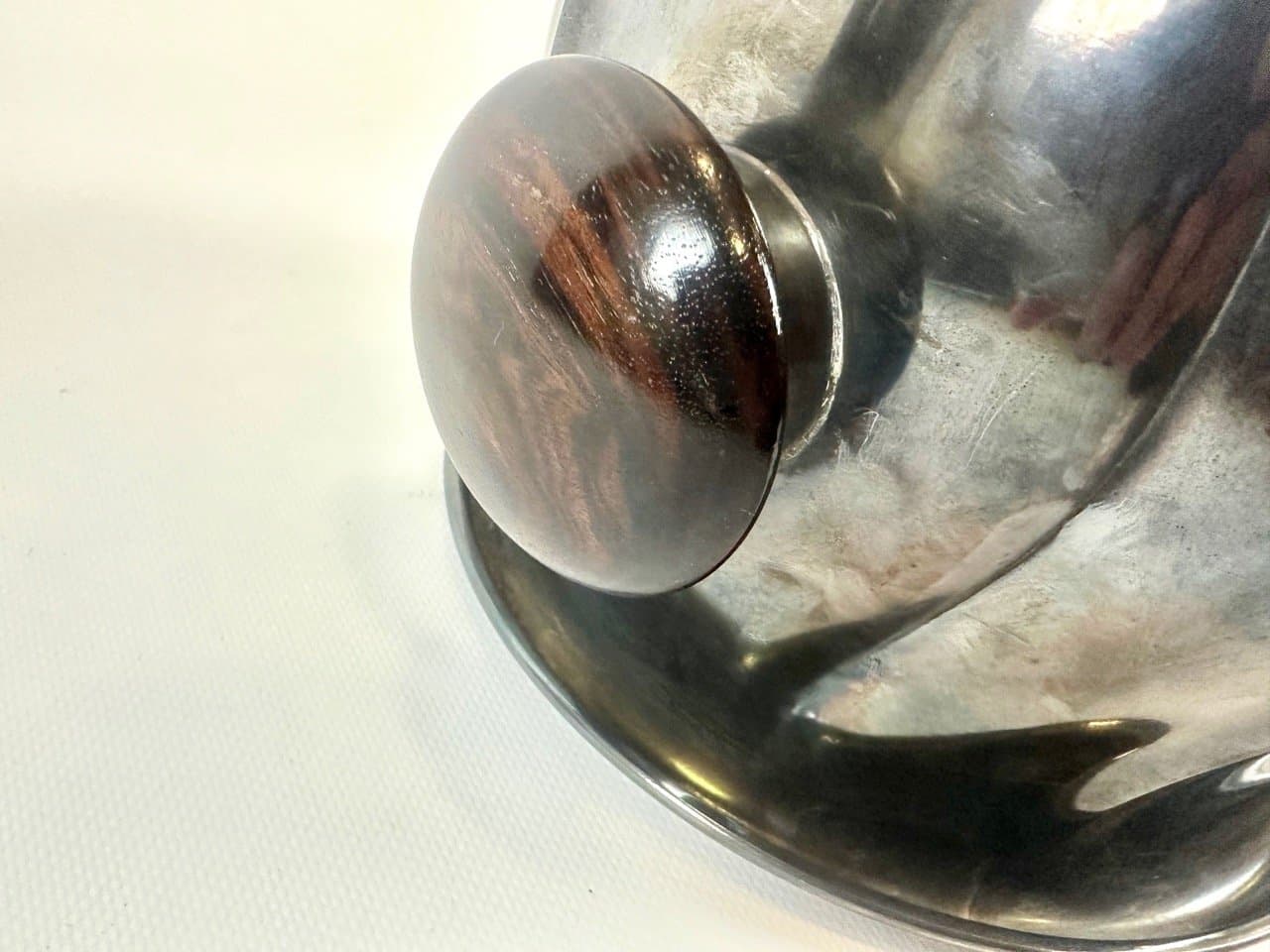 Wine Cooler Art Deco, silver, rosewood, WMF, Germany, 1940s. - 153161