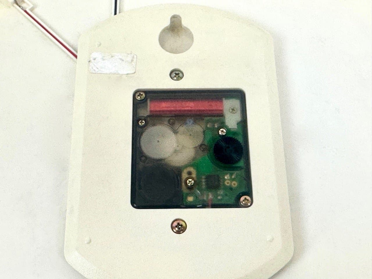 Wall clock Citizen, golden ivory, plastic, Japan, 1980s. - 153363