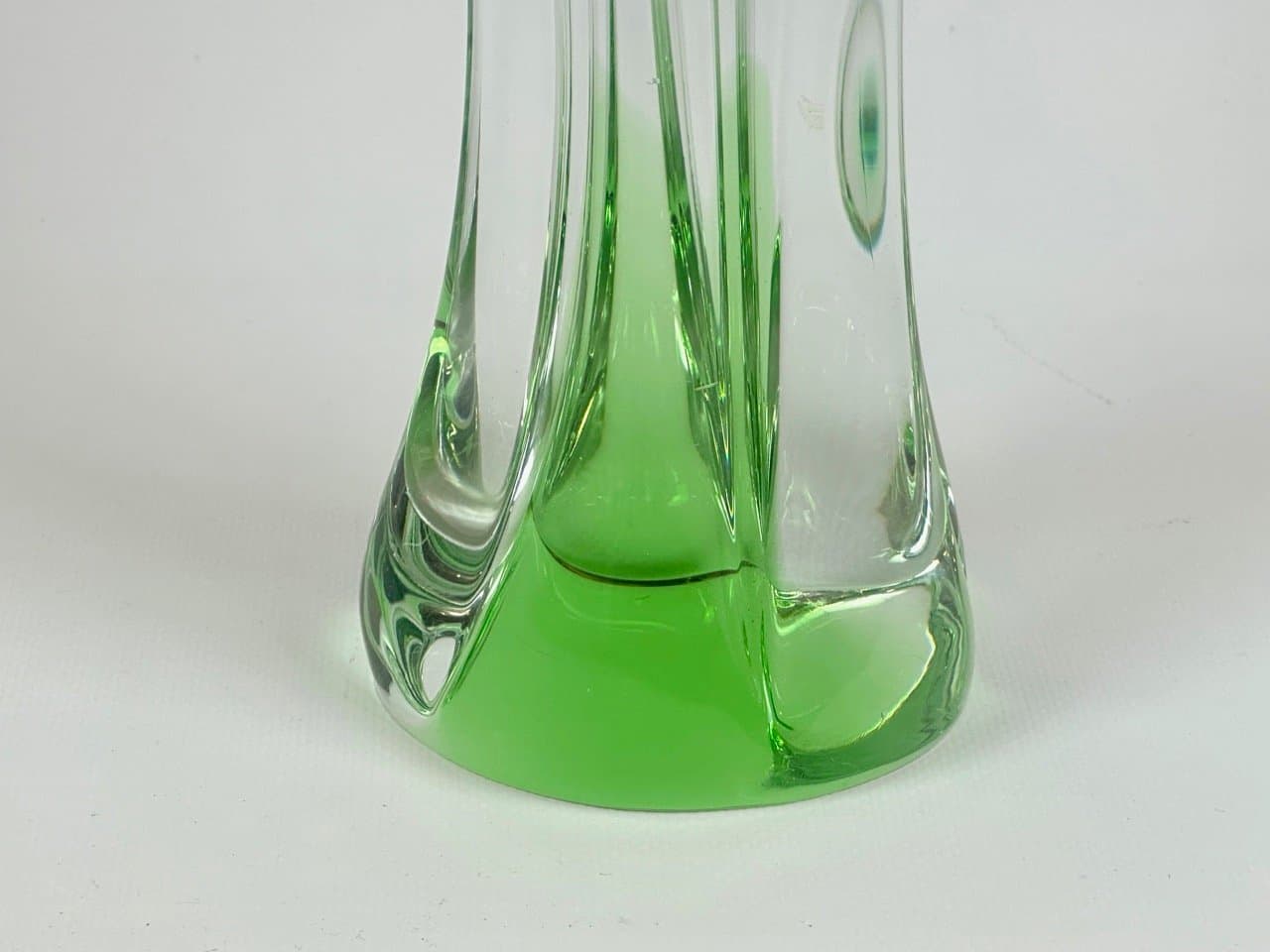 Wazon artystyczny, multikolor, szkło, proj. J. Hospodka, Czechy, lata 60. - 153432