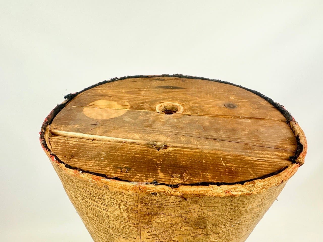 Manekin krawiecki męski, papier mâché brązowy, Niemcy, początek XX w. - 153446