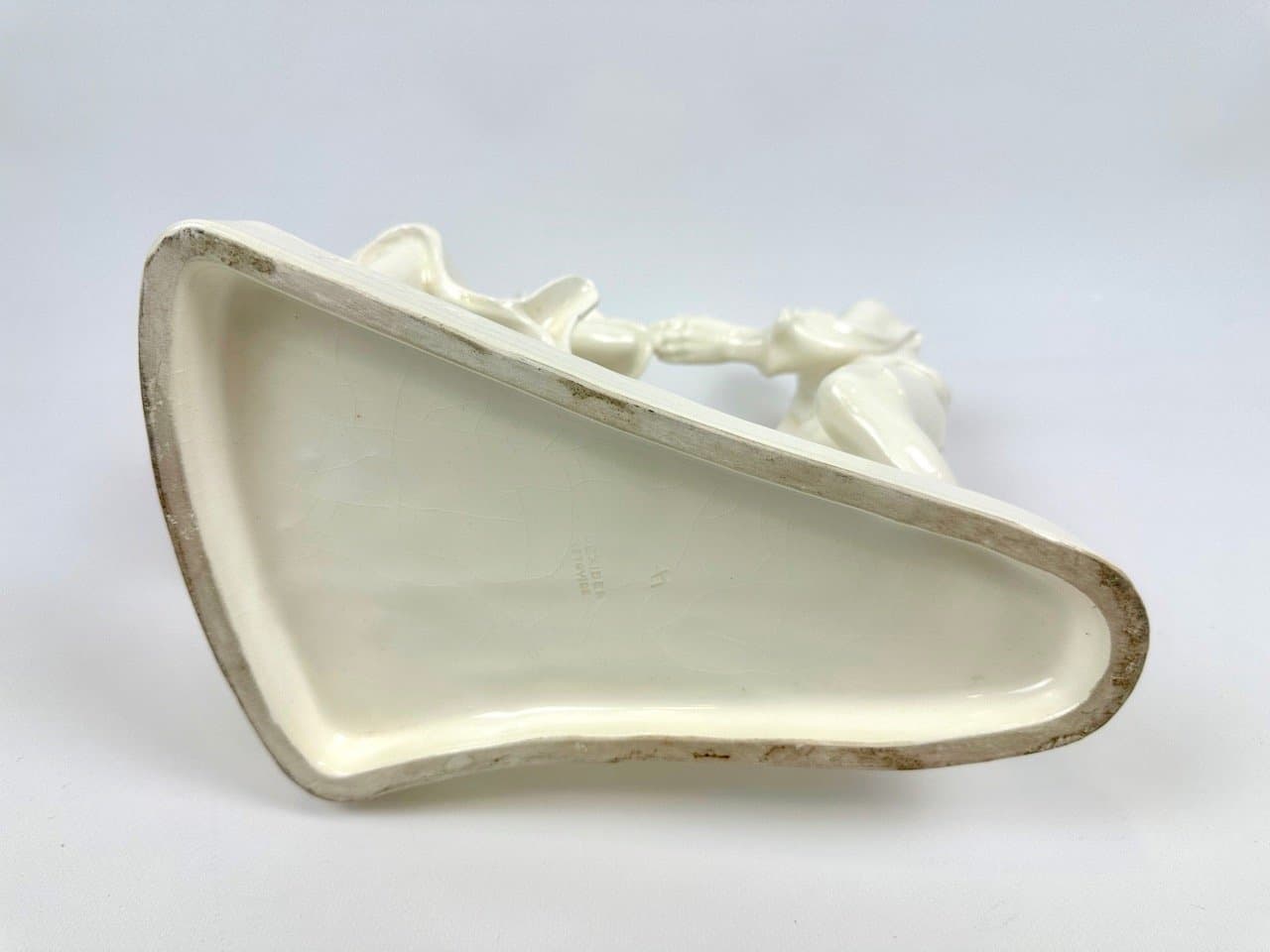 Figurka tańczącej pary, kość słoniowa, porcelana, proj. E. Hlavica, Czechy, lata 50. - 153482