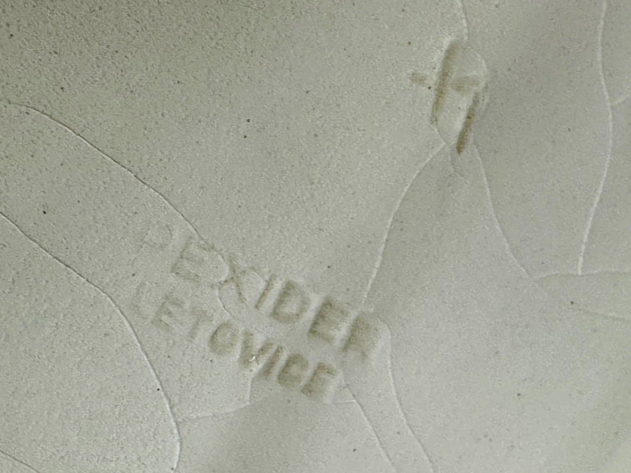 Figurka tańczącej pary, kość słoniowa, porcelana, proj. E. Hlavica, Czechy, lata 50. - 153481