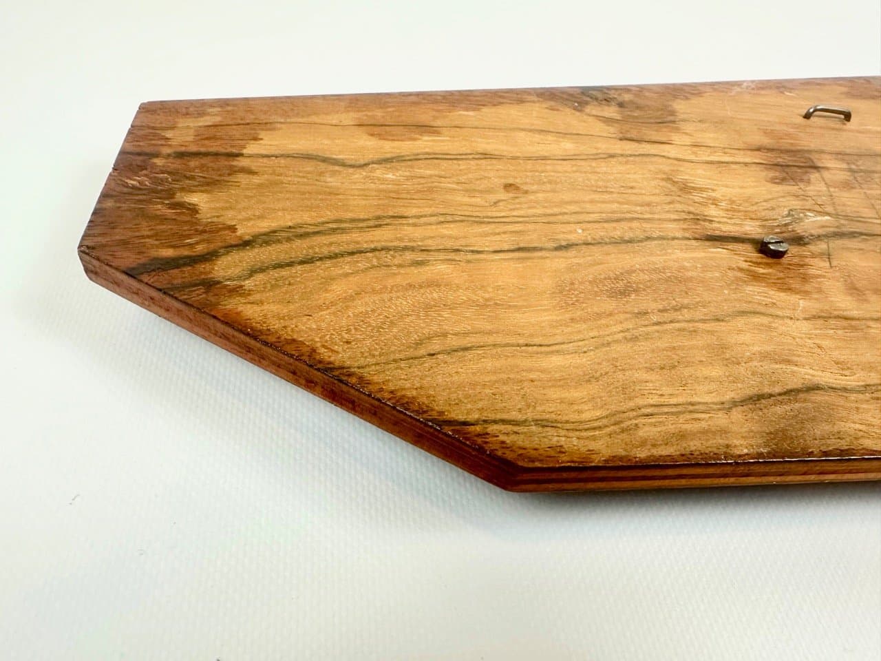 Wall relief, dark walnut, aluminium, Czechoslovakia, 1950s - 153496