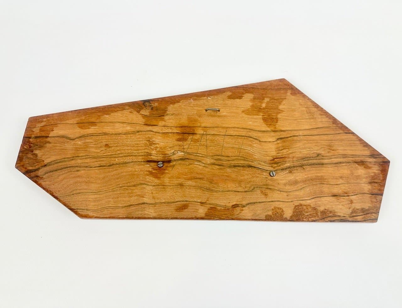 Wall relief, dark walnut, aluminium, Czechoslovakia, 1950s - 153497