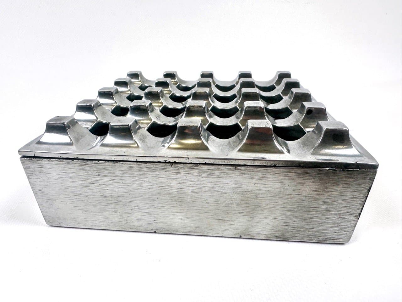 Popielniczka Ultima 15, srebrny, aluminium, Szwecja, lata 60. - 153572