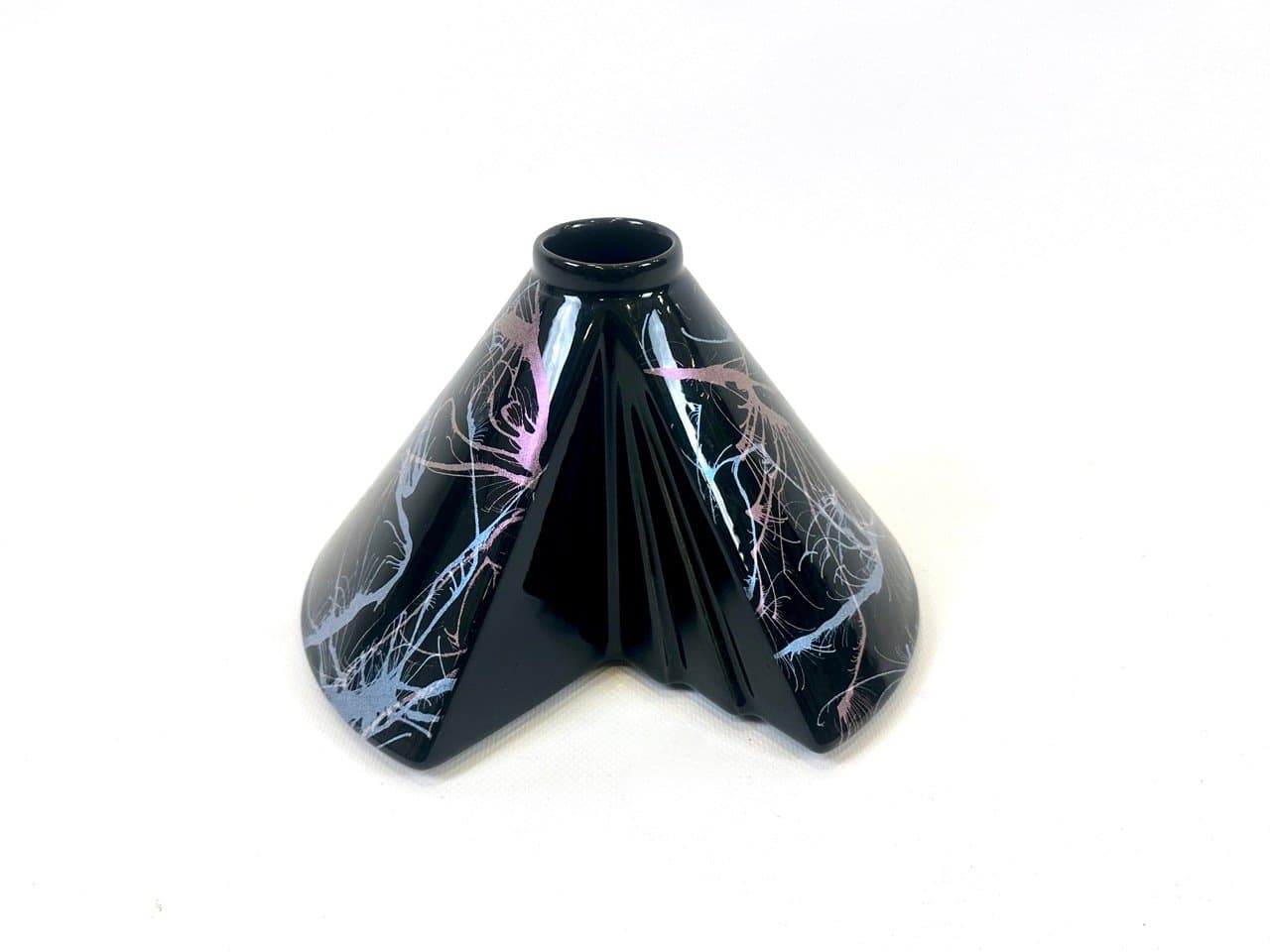 Wazon postmodernistyczny, multikolor, ceramika, Niemcy, lata 80. - 153737