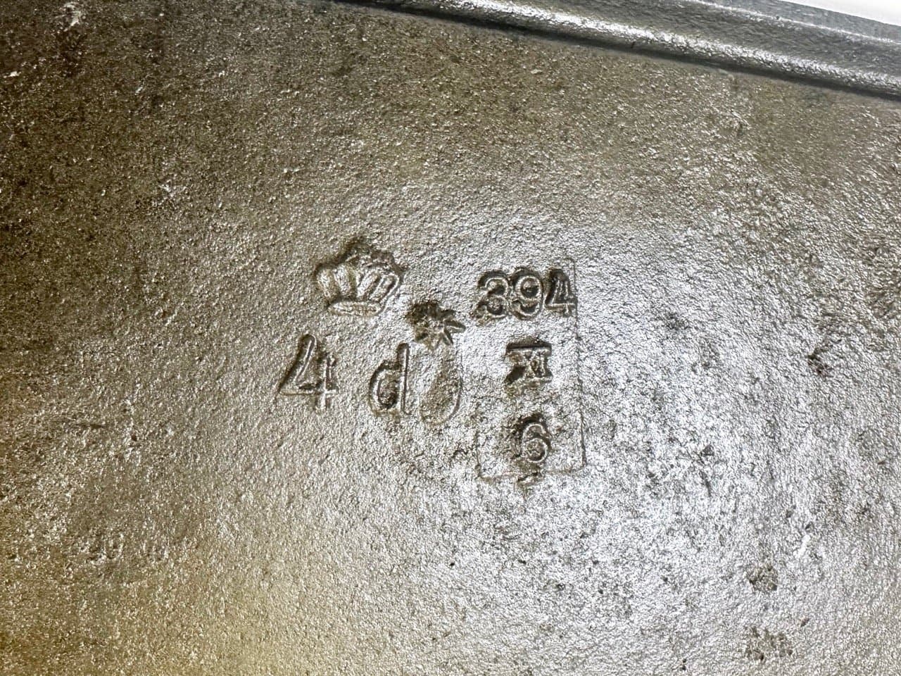 Zlew ścienny ogrodowy, szary, żeliwo, emalia, XIX w. - 153768