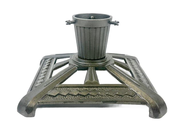 Stojak na choinkę Art Nouveau, żeliwo szary, Niemcy, XIX w. - WYMIARY