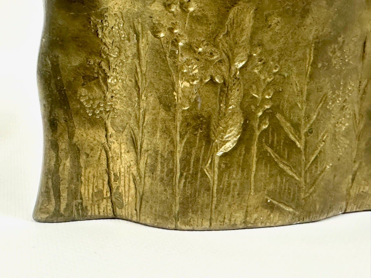 Wazon, złoty, brąz, Niemcy, lata 60. - 153795