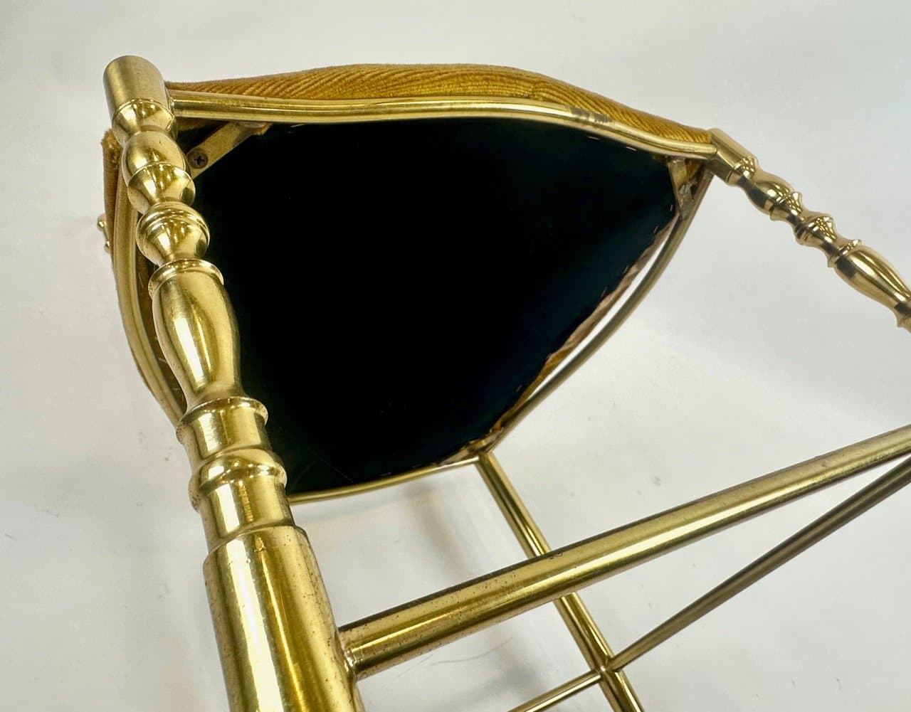 Chair Chiavarine, golden brass, Italy, 1960s - 153842