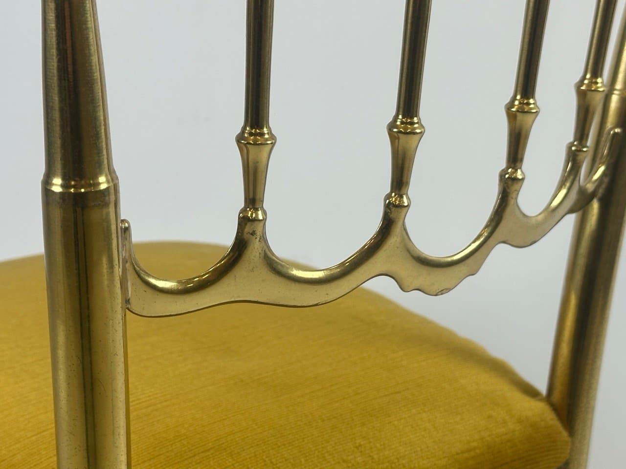 Chair Chiavarine, golden brass, Italy, 1960s - 153839