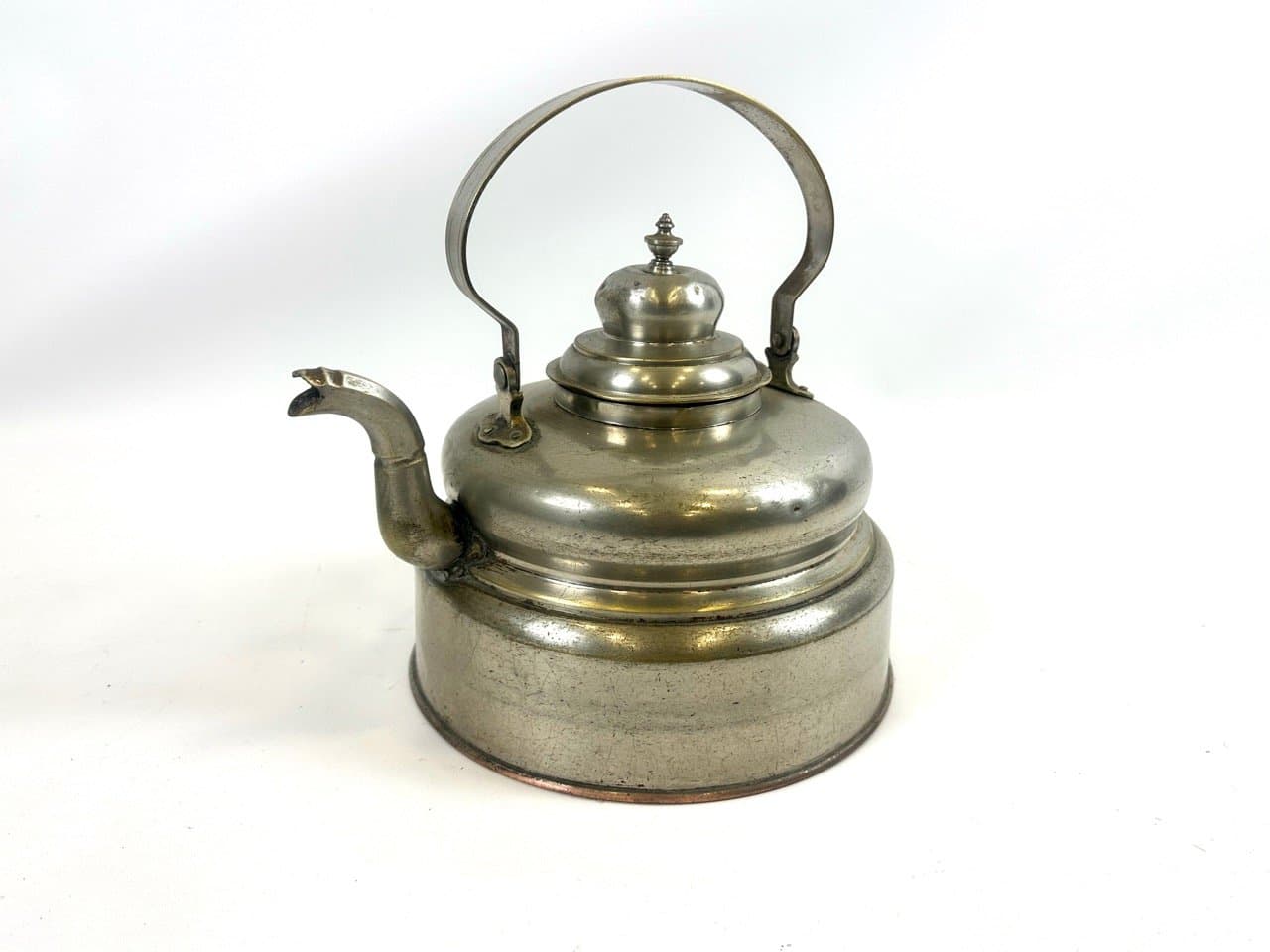 Czajnik Art déco, srebrny, mosiądz niklowany, Niemcy, lata 30. - 153845