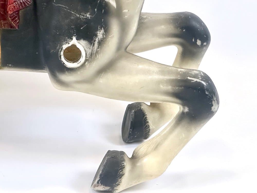 Koń na biegunach, multikolor, plastik, lata 60. - 153938