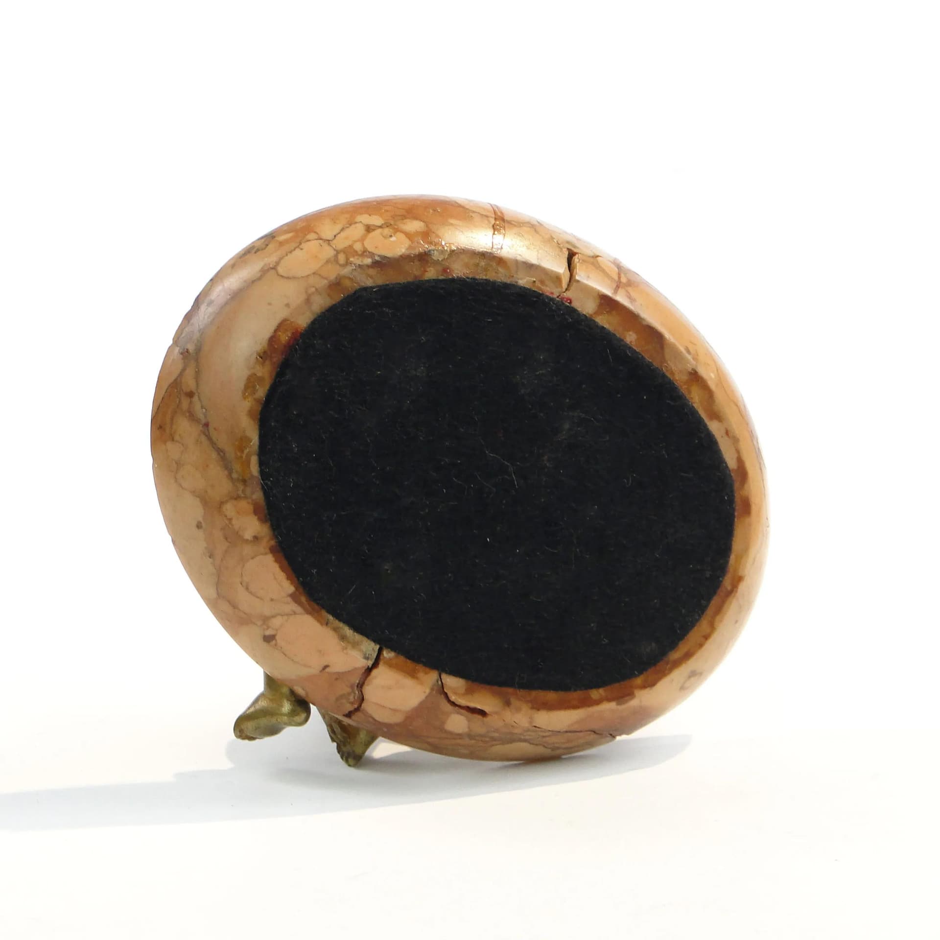 Art Nouveau Card Holder, Red Marble, Austria, Early 20th c. - 9424