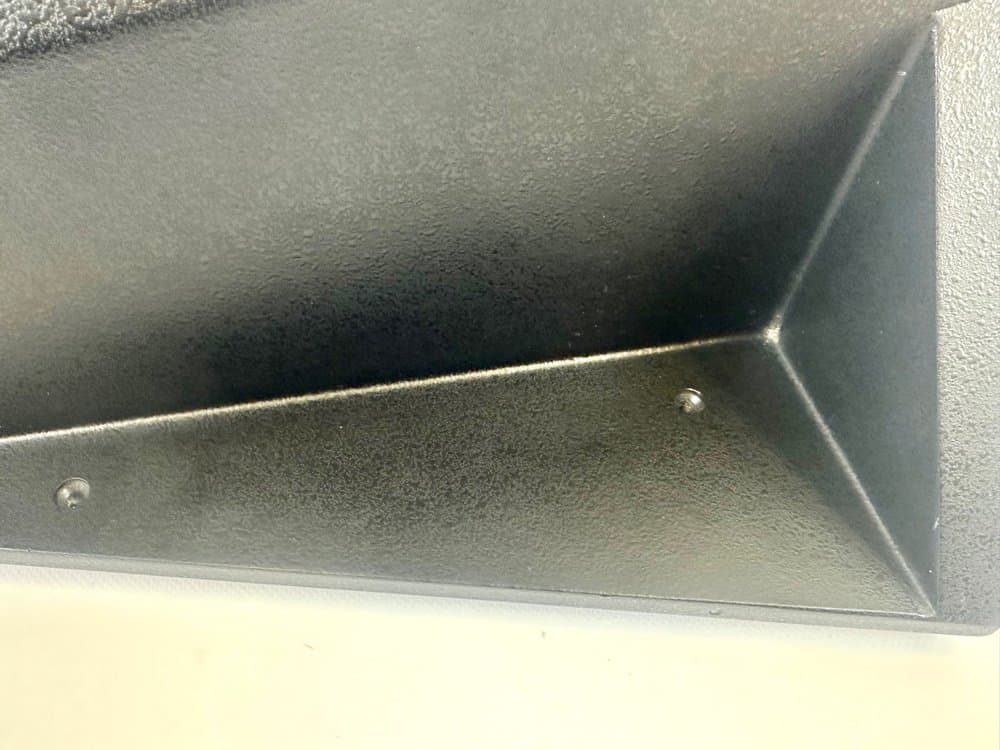 Półka ścienna, czarny plastik, proj. A. Mendini, Włochy, lata 70. - 154073