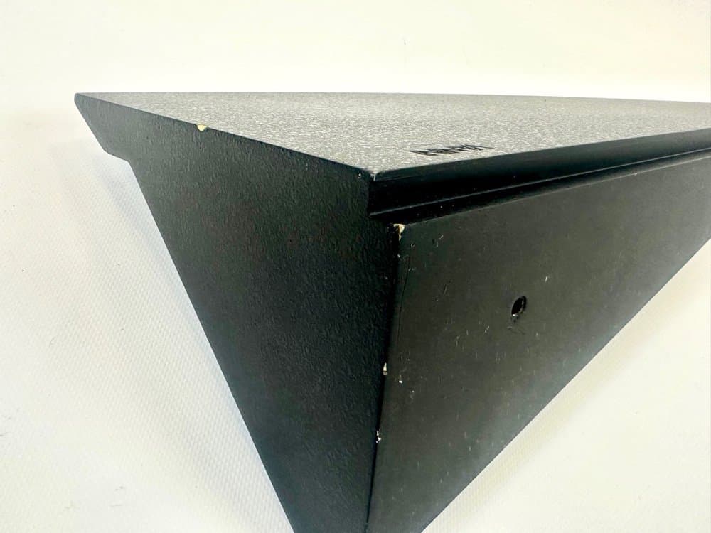 Półka ścienna, czarny plastik, proj. A. Mendini, Włochy, lata 70. - 154065