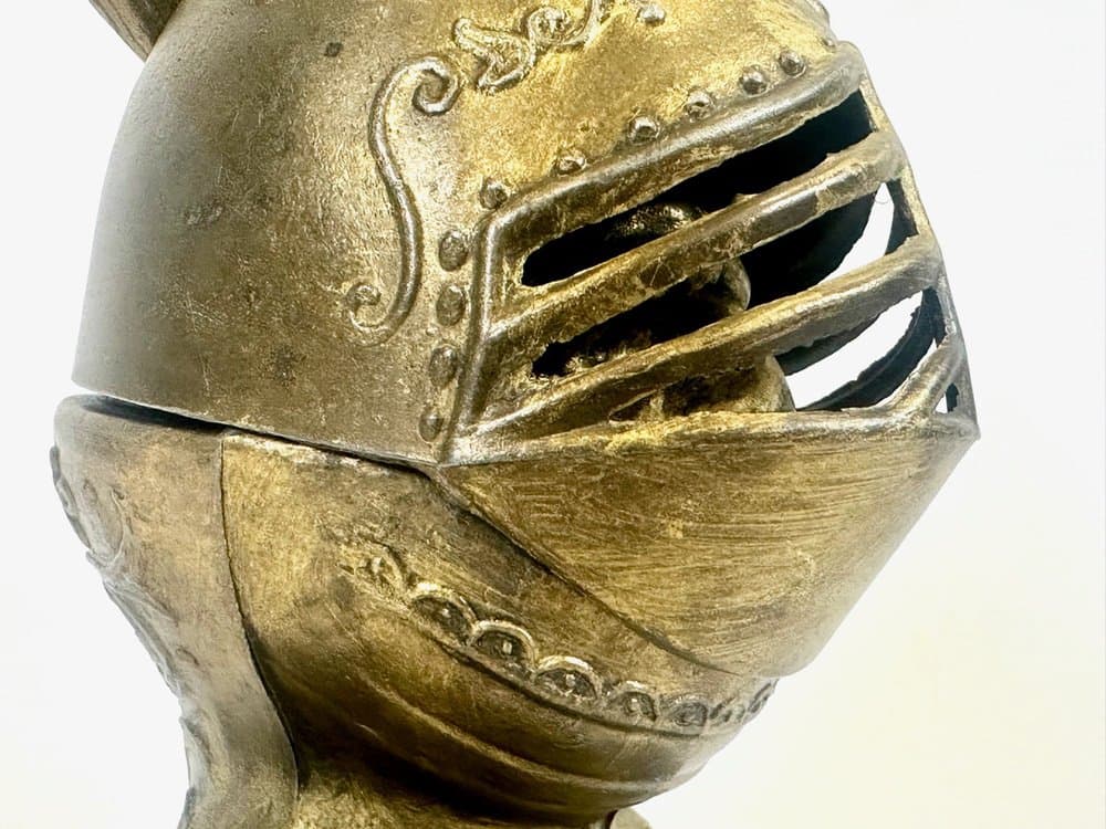 Kałamarz figuralny, Art Nouveau, złoty, metal, Francja, XIX w. - 154220