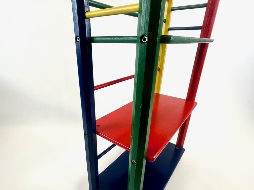 Półka Pencil Shelf, multikolor, sklejka, proj. P. Sala, Francja, lata 80. - 154352